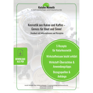 Script "Kosmetik aus Kakao und Kaffee –  Genuss für Haut und Sinne!" (PDF)